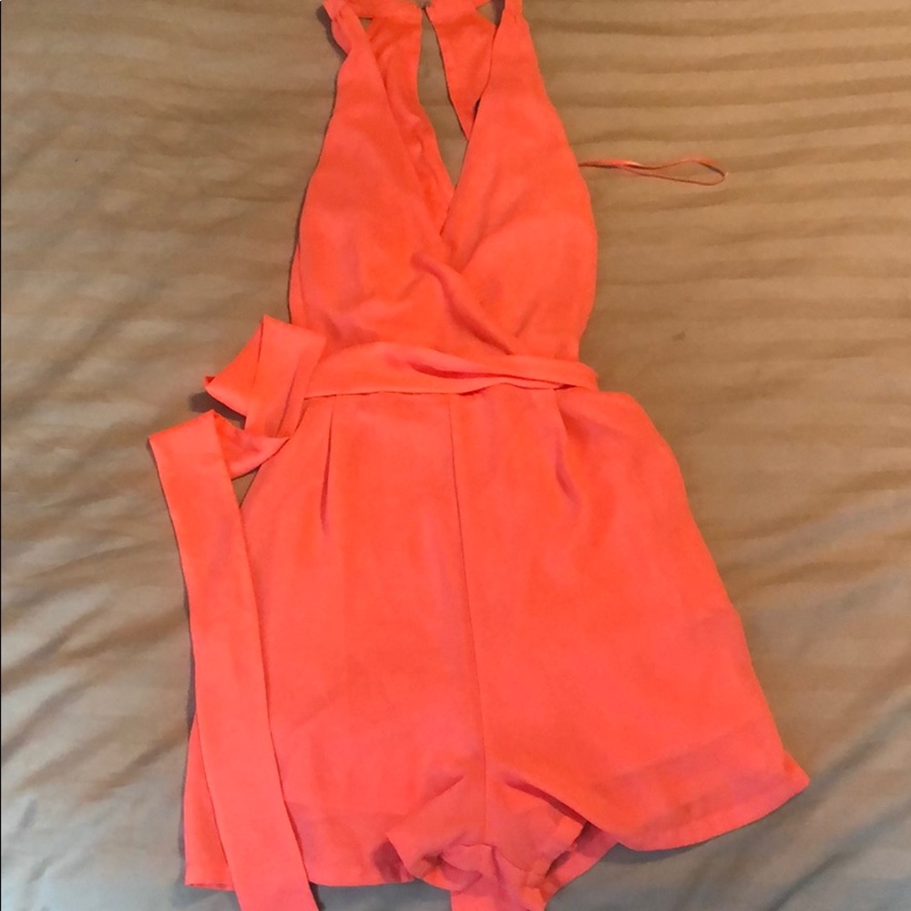 Hot pink Express Romper from Express!